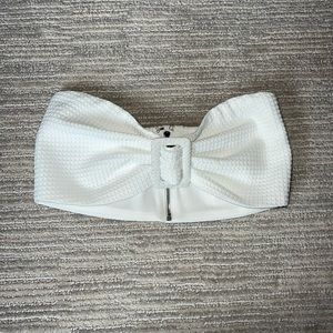 Tiger Mist Buckle Crop Top